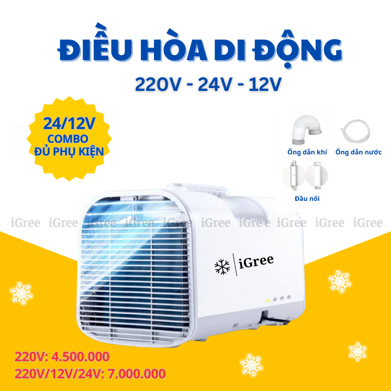 Điều Hòa Điện 12v 24v Chính Hãng Cho Xe Tải - Giải Pháp Làm Mát Tiện Lợi