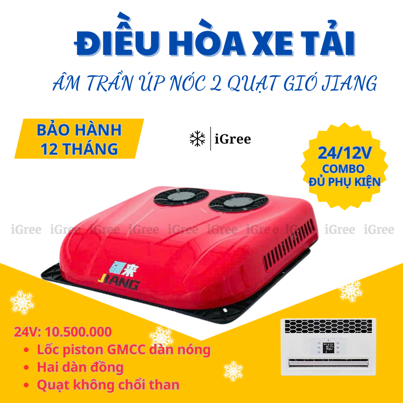Tổng Hợp Các Loại Điều Hòa Điện 12V, 24V Phổ Biến Nhất 2025